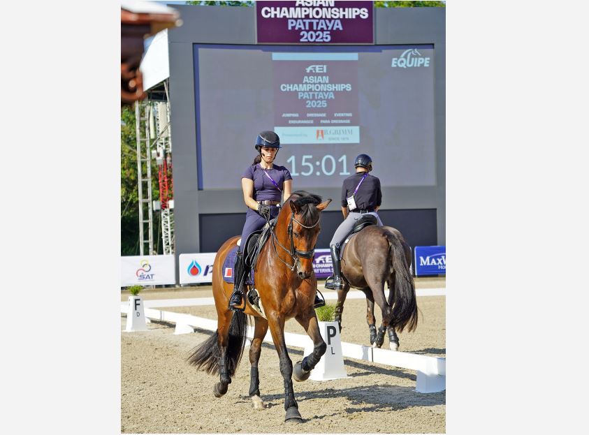 Al Mahmood set for Thailand dressage contest